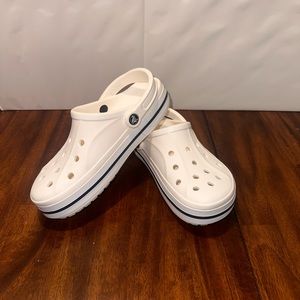 White Crocs